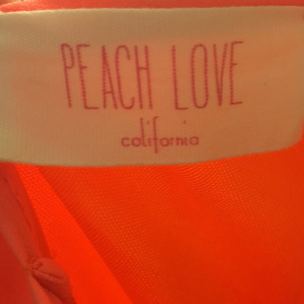 🎉 NWOT | PEACH LOVE CALIFORNIA DRESS 🎉 - Picture 8 of 8